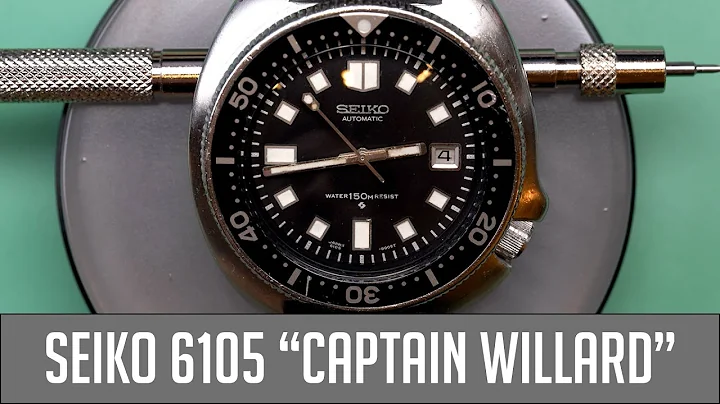 Seiko 6105 "Captain Willard" Vintage Watch Restora...