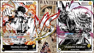 ST13 Black Yellow Luffy VS Katakuri | One Piece TCG | OP06 Tournament Gameplay