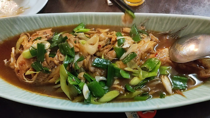 MENU MAKANAN DI RESTORAN TAIWAN