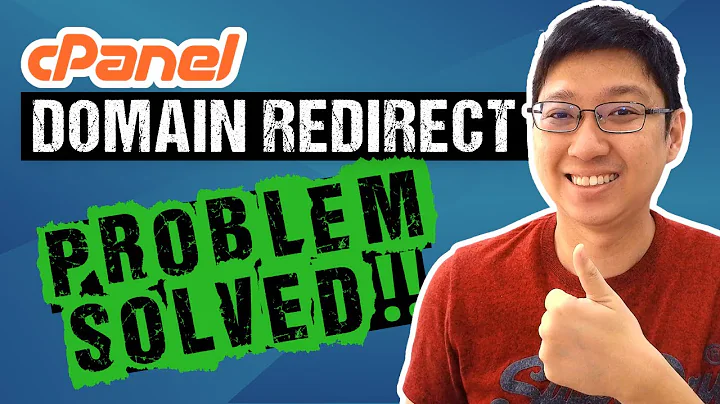 How To Solve cPanel Domain Redirect Problem