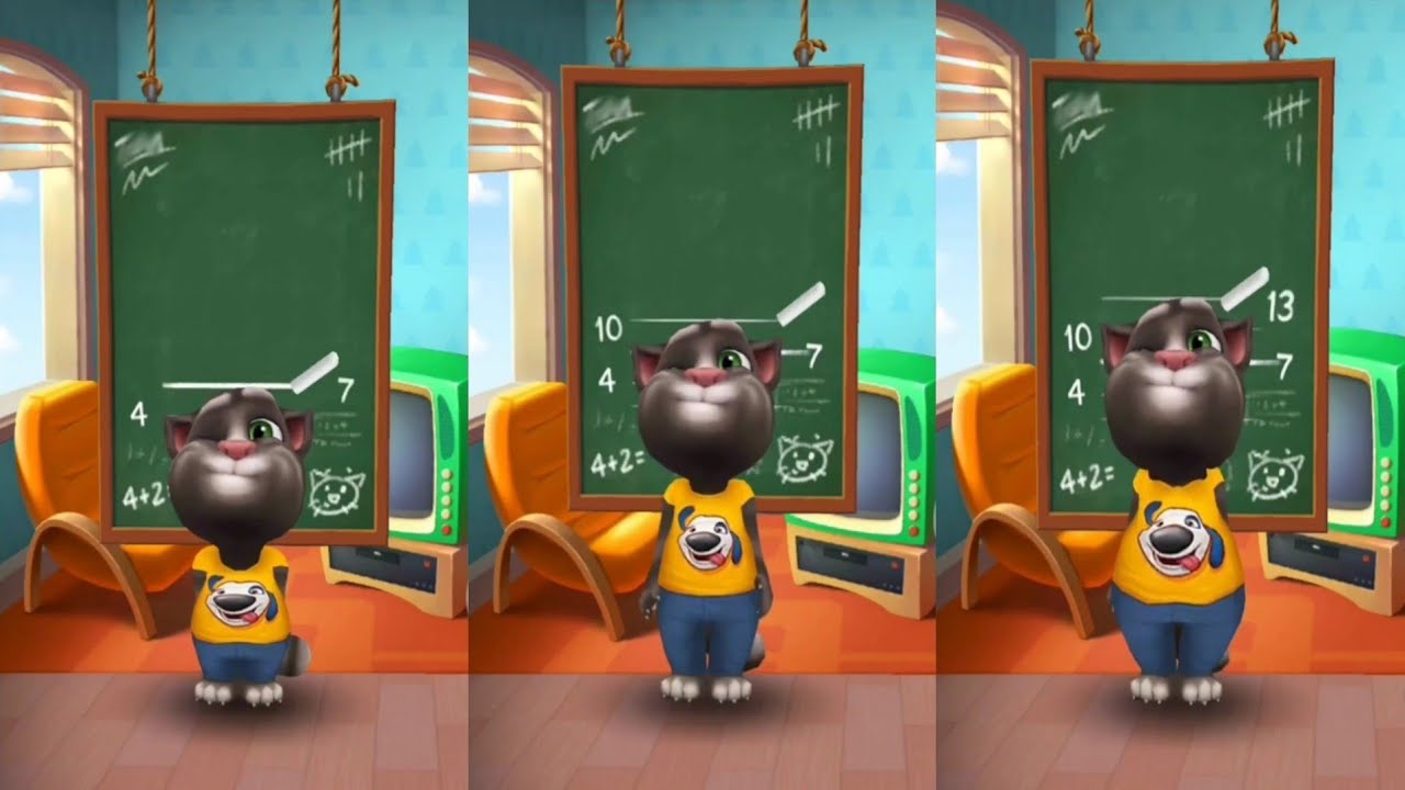 Happy Birthday Level 7 Vs Level 10 Vs Level 13 My Talking Tom 2