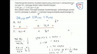 Pembahasan Soal Kesetimbangan Kc - Level 2