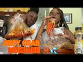 JUICY CRAB MUKBANG 🦀 | W/ @chanelle.5ive