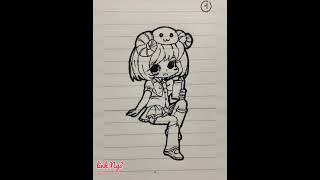 12 cung Hoàng Đạo. Vẽ cung Ma Kết Chibi. #cunghoangdao, #chibi, #kheotay, #dayve