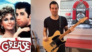 Grease GUITAR MEDLEY (Grease Megamix) 📋 w/ TABS Electric Guitar Instrumental Cover chords