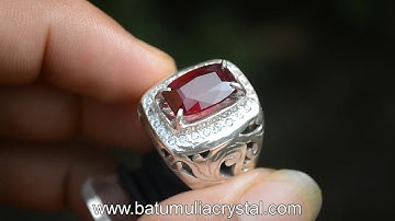 Amazing Red Color Natural Ruby Corundum