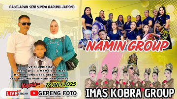 🛑LIVE DUET JAIPONG NAMIN GROUP & IMAS KOBRA  II PERHAJATAN MAMAH HJ IMAS  ll KARAWANG  ll SIANG