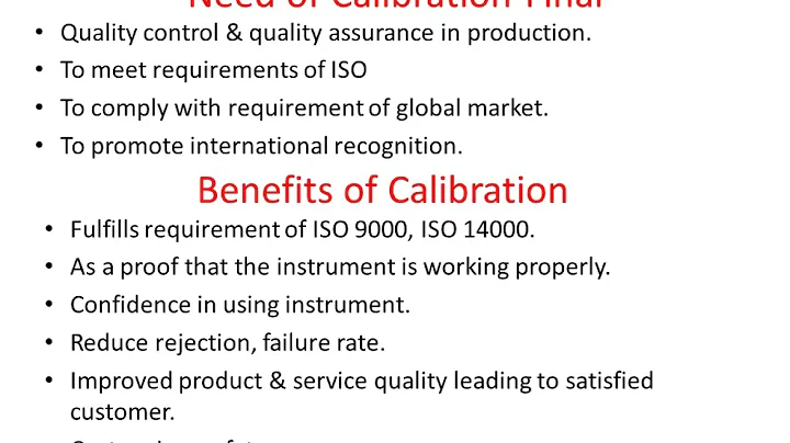 Unit-1.04-Calibration Concept and Procedure
