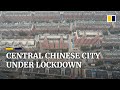 Streets and trains empty in central Chinese city of Anyang as Covid-19 lockdown begins