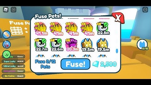 What happens when you fuse 3 happy computers | Pet Simulator X