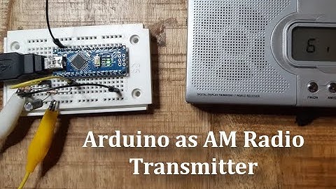 Arduino as AM Radio Transmitter