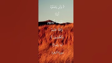 ايه رقم ٩٥ من سورة البقرة.. بصوت الشيخ ابو بكر الشطرى
