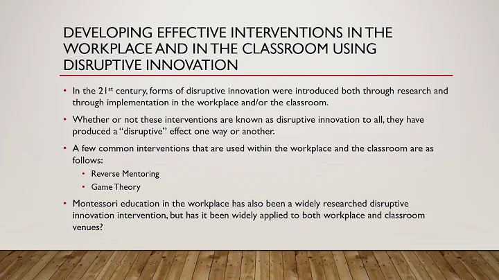 Developing Effective Interventions in the Workplac...