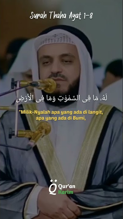 Surah Thaha Ayat 1-8 | Syekh Mishary Rashid Al Afasy