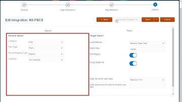 Integrating Netsuite and Planning in EPM Cloud