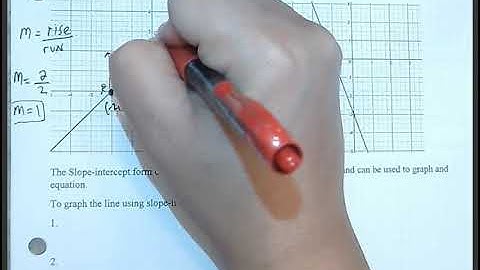 Section 1.3-Linear Equations in Two Variables-Part A