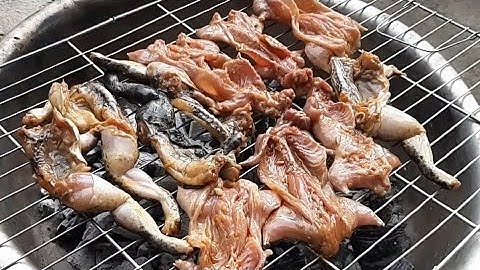 Chuột đồng ướp sa tế nướng món ăn đặc sản miền tây