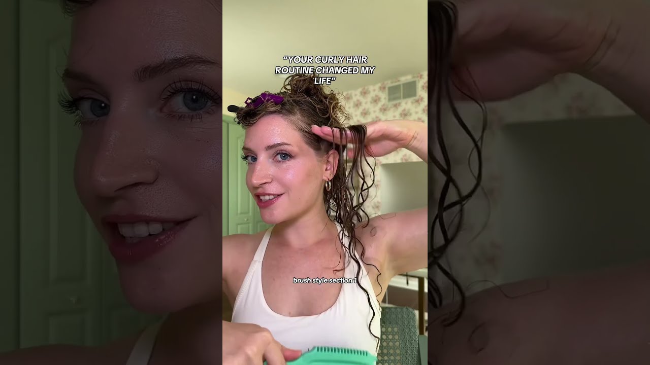 Itsbarbiedelle Full Curly Hair Routine