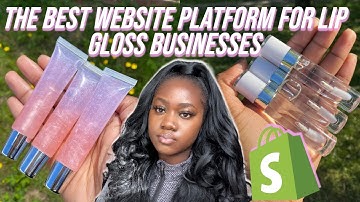 Build Your Lip Gloss Business Online: Wix vs Shopify | Which ecommerce platform is best?