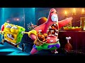 SpongeBob Team VS Fish Knights The SpongeBob Movie Sponge On The Run CLIP 