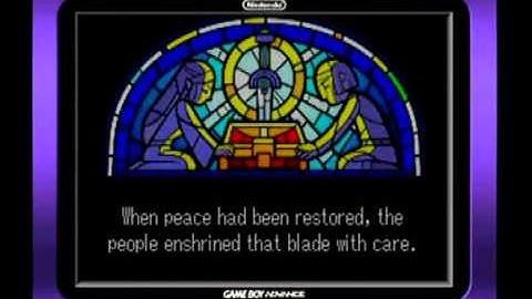 The Legend of Zelda: The Minish Cap - Intro Game Boy Advance (HQ)