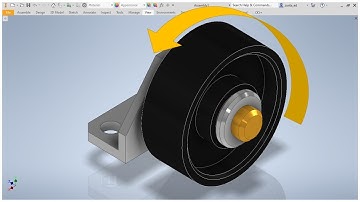Tutorial Autodesk Inventor Mecanismo de Rueda Modelado-Ensamble y Simulación Dinámica ⚙⚙⚙