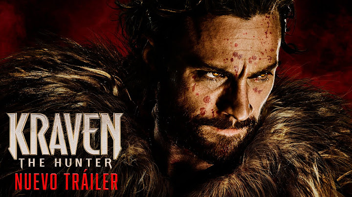 KRAVEN: THE HUNTER. Nuevo Tráiler oficial en español HD. Exclusivamente en cines.