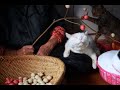 しろとみずき団子作り 200112