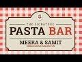 Live Pasta Station - Meera & Samit Wedding - Renaissance Arlington