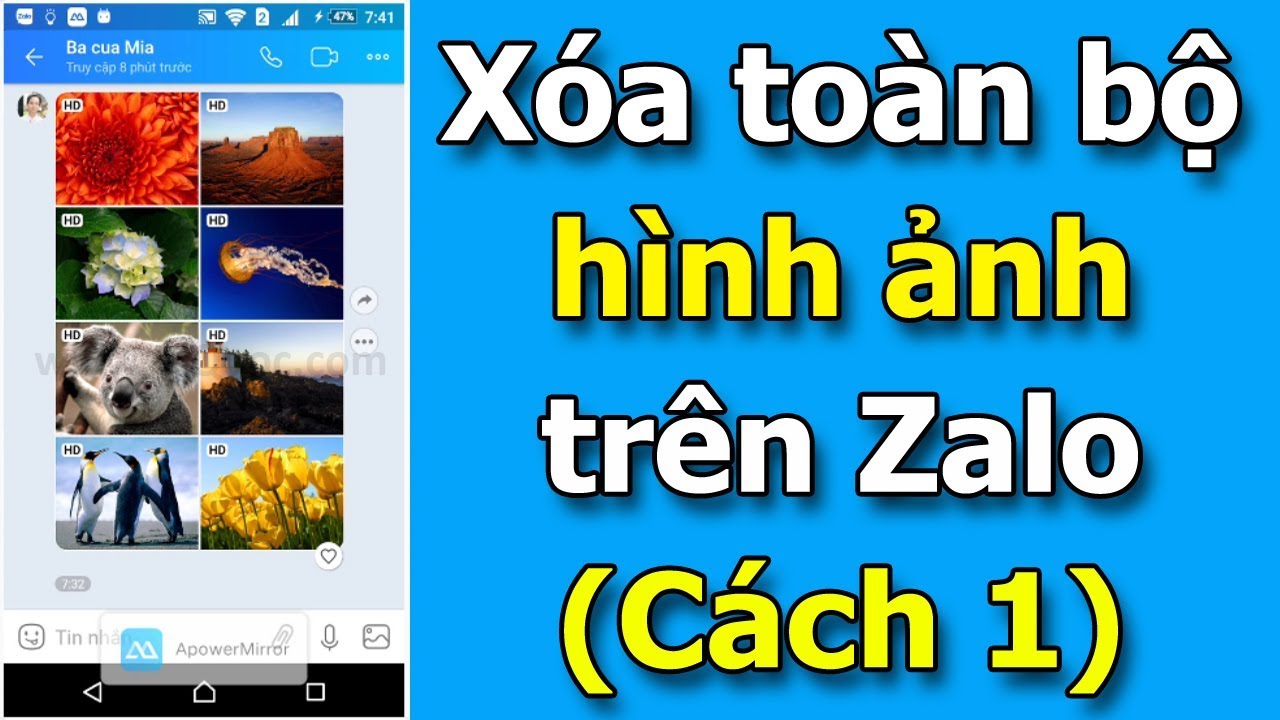 Cách xóa ảnh trong kho lưu trữ Zalo trong 3 giây