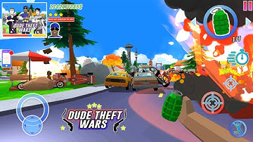 Dude Theft Wars New Update ( Mod Gameplay ) Part 6