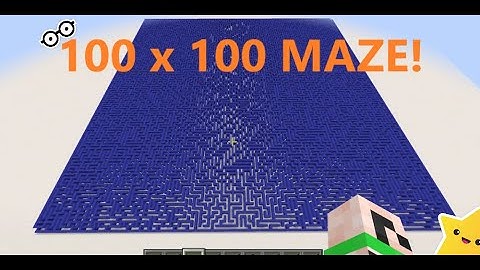 Minecraft Data Pack: Updated Quicker Automatic Maze Builder (with User Interface)