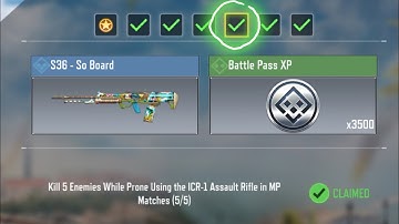 Kill 5 Enemies While Prone Using the ICR-1 Assault Rifle in MP Matches (5/5) ✅