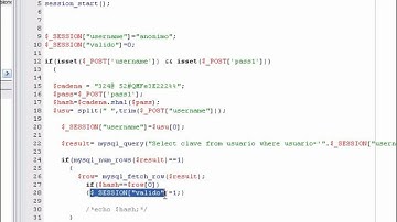 SEGURIDAD Y SESIONES CON PHP Y MYSQL PARTE 2.wmv