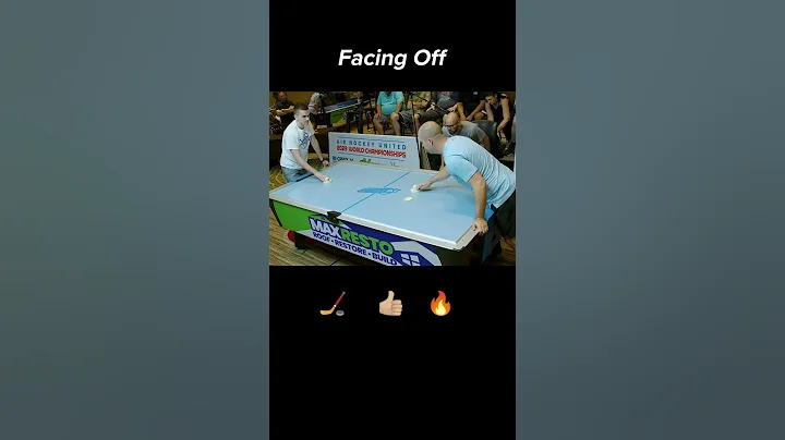 Facing Off in Professional Air Hockey #airhockey #arcade