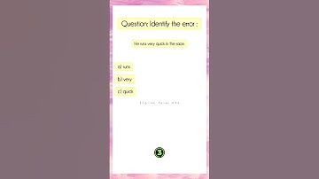 English Grammar Quiz:Can You Spot the Mistakes?#quiz#quizchallenge#quizgames#quiztime#quizquestions