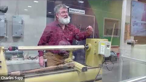 Paul Krautmann   Feb 27 2022 Spindle Turning Demo