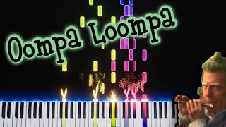 Oompa Loompa- Piano (#piano #tutorial #wonka #oompaloompa)