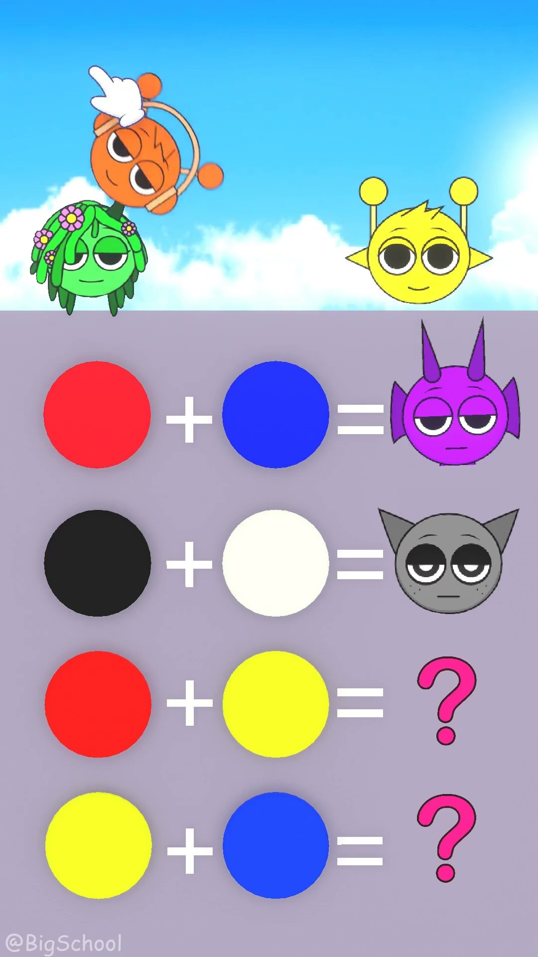 Color Mixing Challenge - Let's choose the right color ?