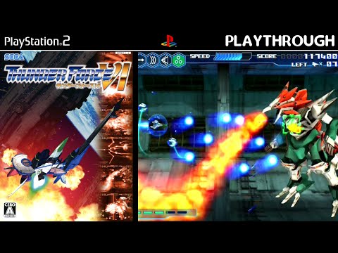 Thunder Force VI (PS2) - Playthrough - (1080p, original console) - No Commentary