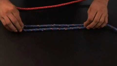 How to Tie a Simple Simon Over Bend