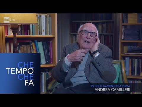 Camilleri: &quot;chi ha il sapere lo deve seminare come si semina il grano&quot; - Che tempo che fa 24/02/2019