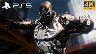 Spider-Man AGENT VENOM Aggressive Combat Gameplay | Marvel's Spider-Man PC Mod