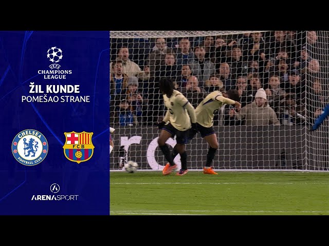 ŽIL KUNDE POMEŠAO STRANE | Chelsea - Barcelona | UEFA Champions league | 25. novembar 2025.