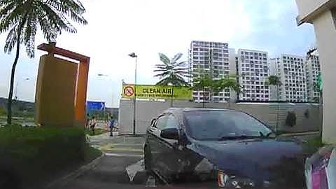 Head On Collision recorded by BLACK VUE Blackbox