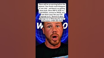 Do not hold your crypto on exchanges or cold wallet make sure you are holding them on Web3 #xrp