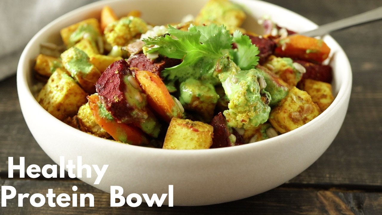 Better Than Takeout :Tandoori Tofu Bowl | Healthy Quinoa Meal (Nourishing Thursday Ep # 1)