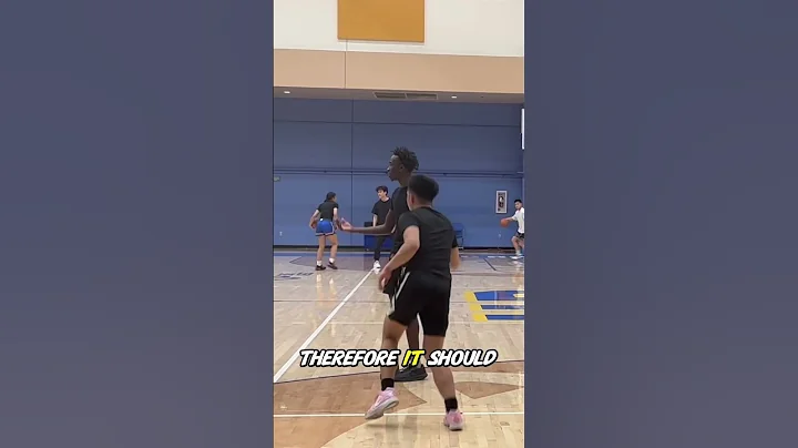 is this a kick or not? 😂😂 #nba #basketball #hoop #hooper #kickball #shoot #shooter #kick