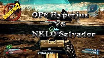 Borderlands 2 - OP8 Hyperius VS NKLO Salvador/Axton in 4,6 seconds | Co-op Kill