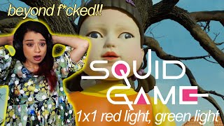 Squid Game S01E01 'Red light, green light' Reaction- BEST pilot episode I've seen in a while! 오징어게임